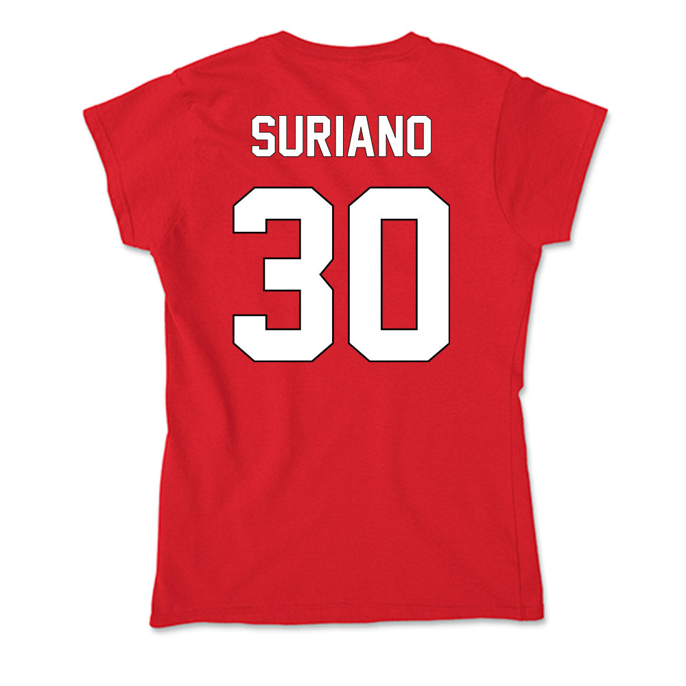 Maryland - NCAA Women's Lacrosse : JJ Suriano - Soft Style Women’s T-Shirt-1