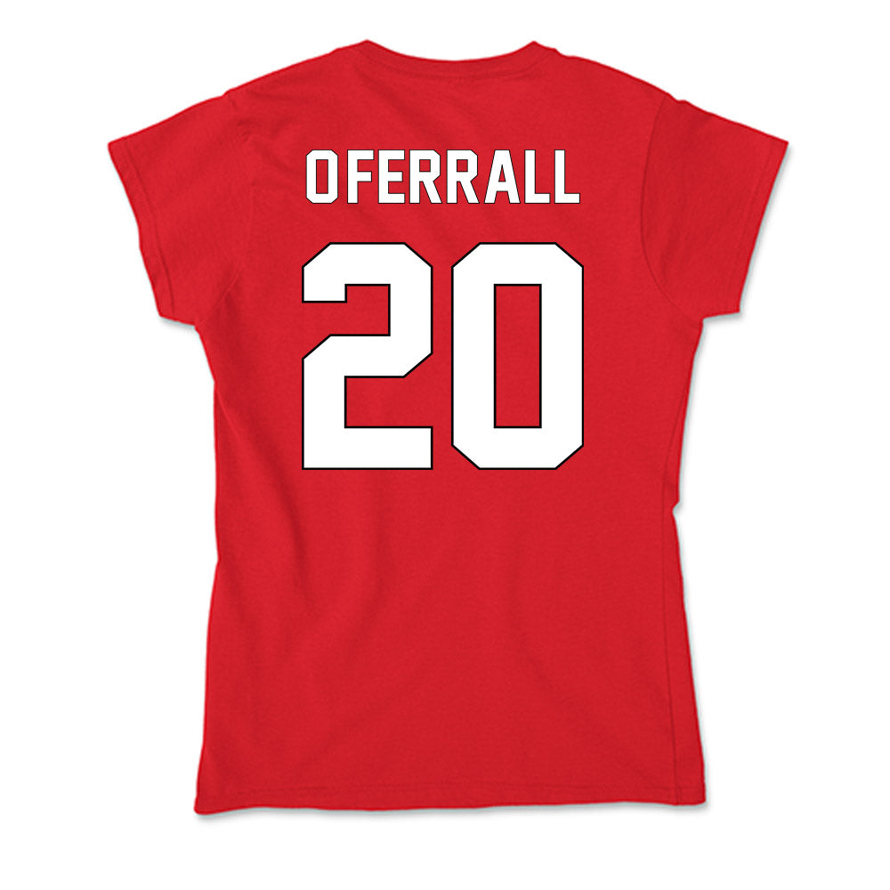 Maryland - NCAA Women's Lacrosse : Neve O'Ferrall - Soft Style Women’s T-Shirt-1