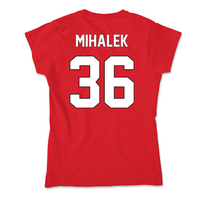 Maryland - NCAA Men's Soccer : Alexander Mihalek - Soft Style Women’s T-Shirt-1