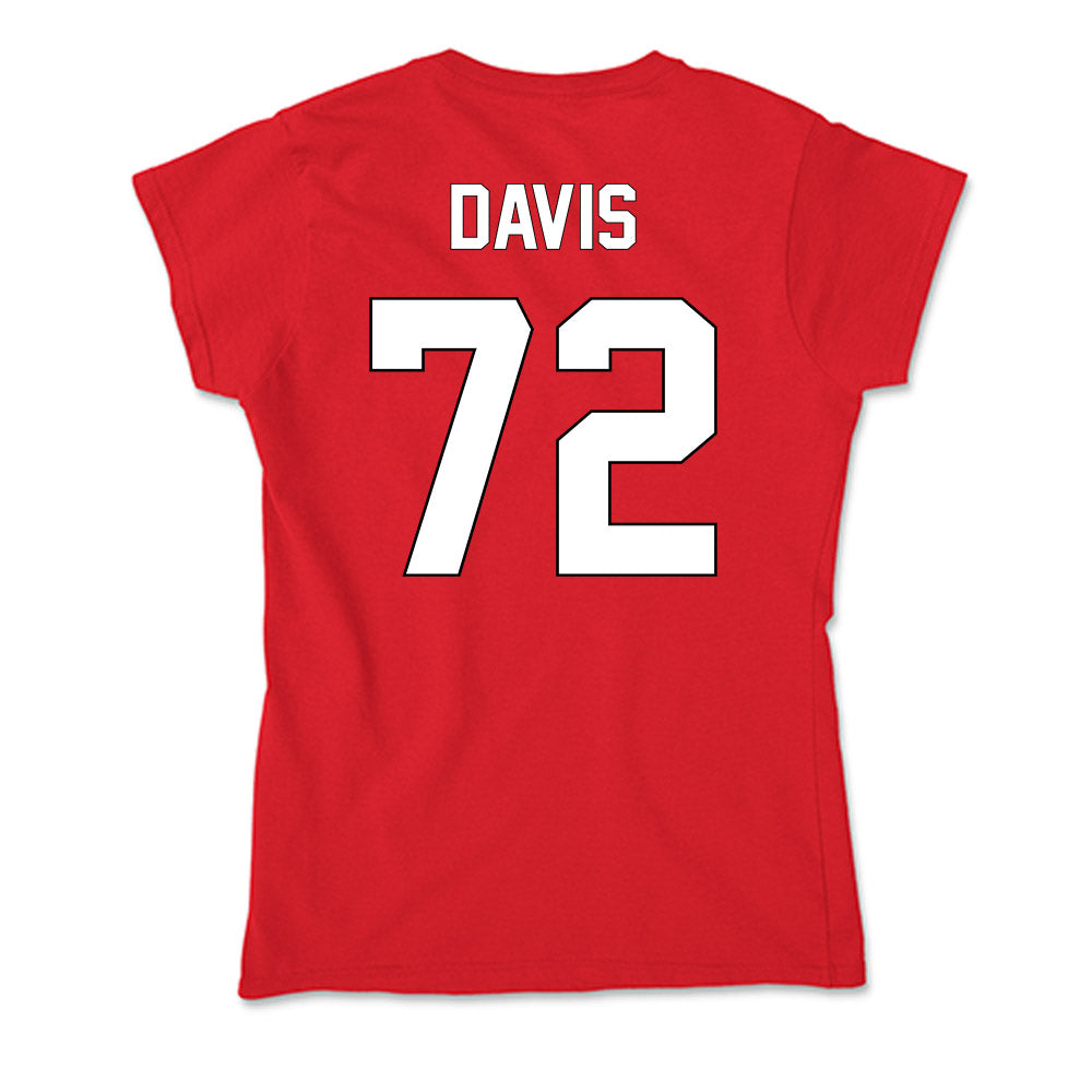 Maryland - NCAA Football : Terez Davis - Soft Style Women’s T-Shirt-1