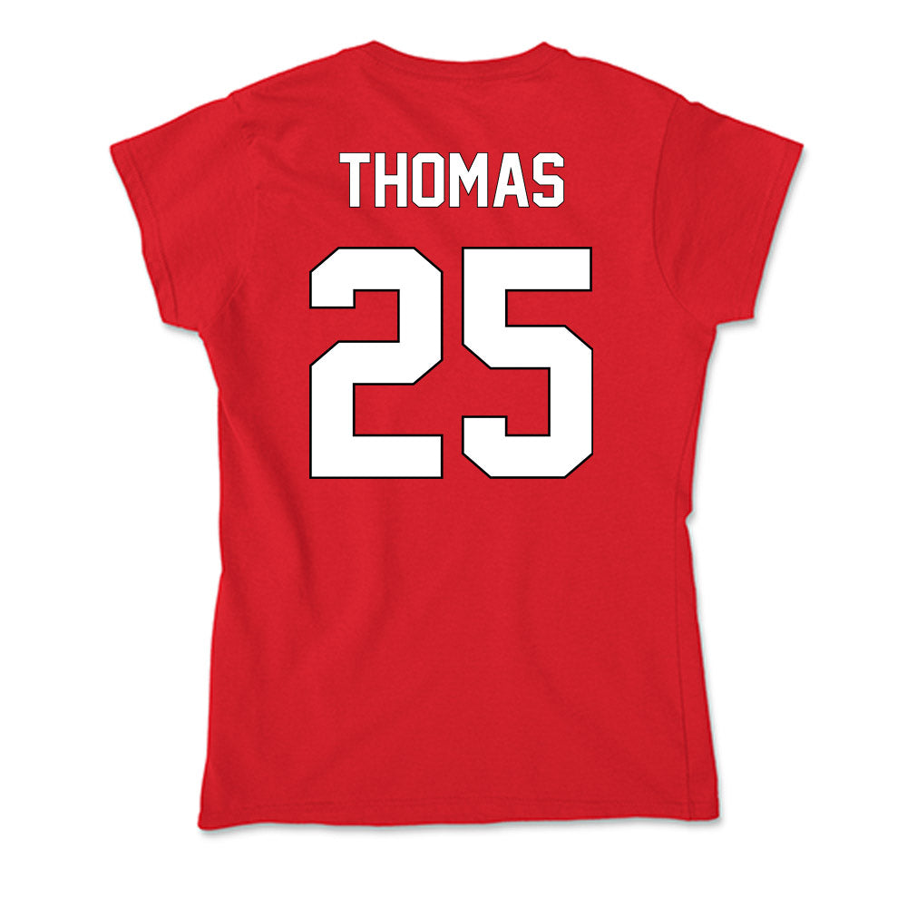 Maryland - NCAA Women's Soccer : Trysta Thomas - Soft Style Women’s T-Shirt-1