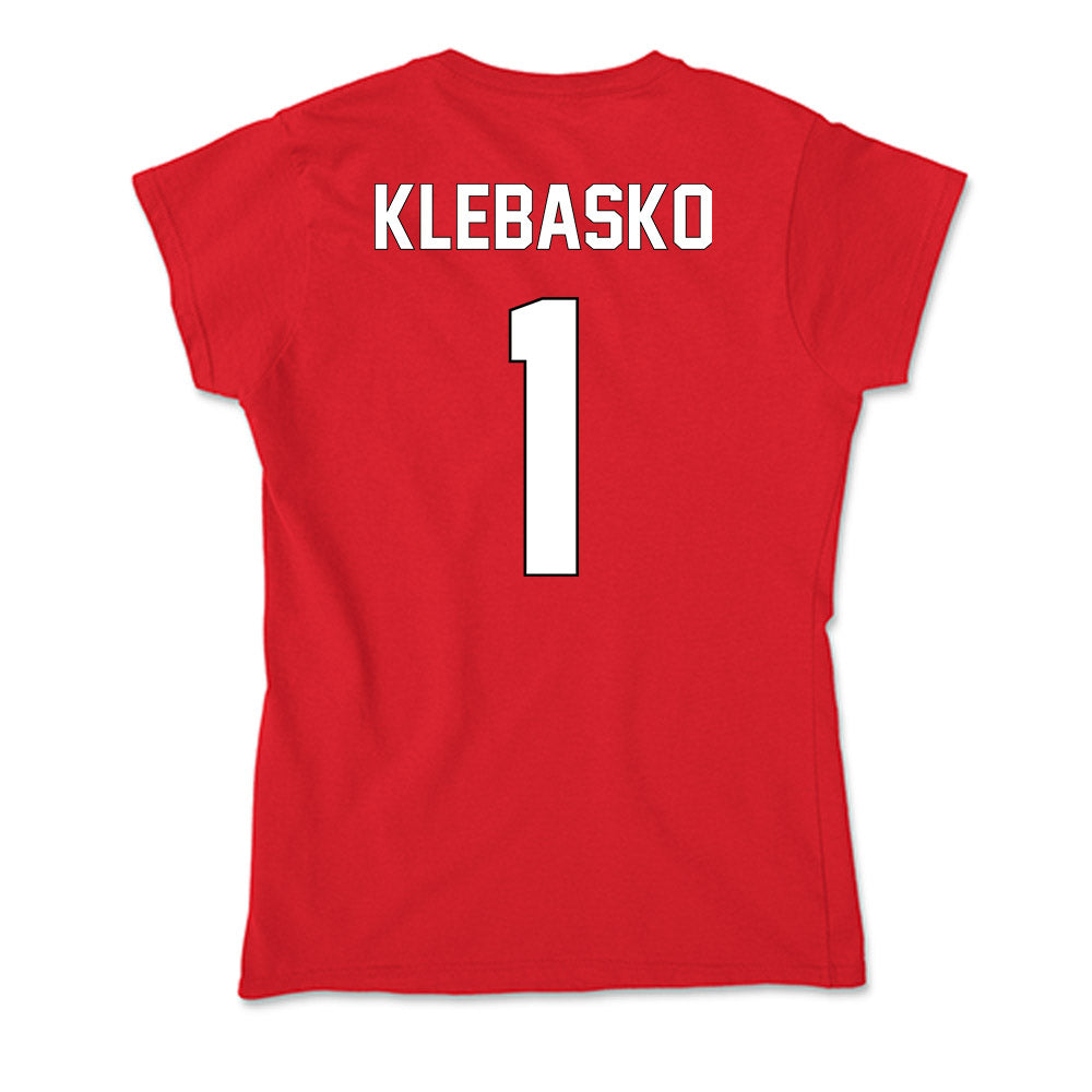 Maryland - NCAA Women's Field Hockey : Alyssa Klebasko - Soft Style Women’s T-Shirt-1