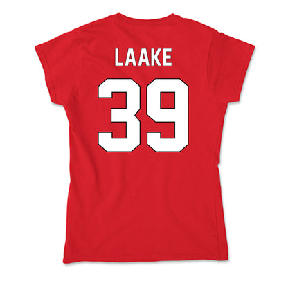 Maryland - NCAA Men's Lacrosse : Peter Laake - Soft Style Women’s T-Shirt-1