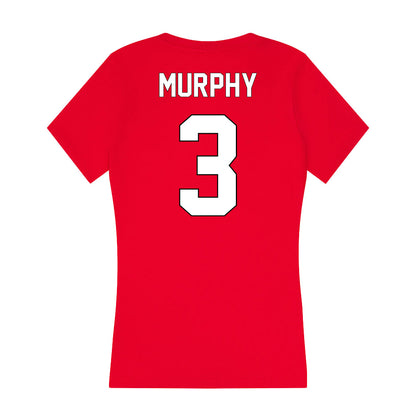 Maryland - NCAA Softball : Bailey Murphy - Women's V-Neck T-Shirt-1
