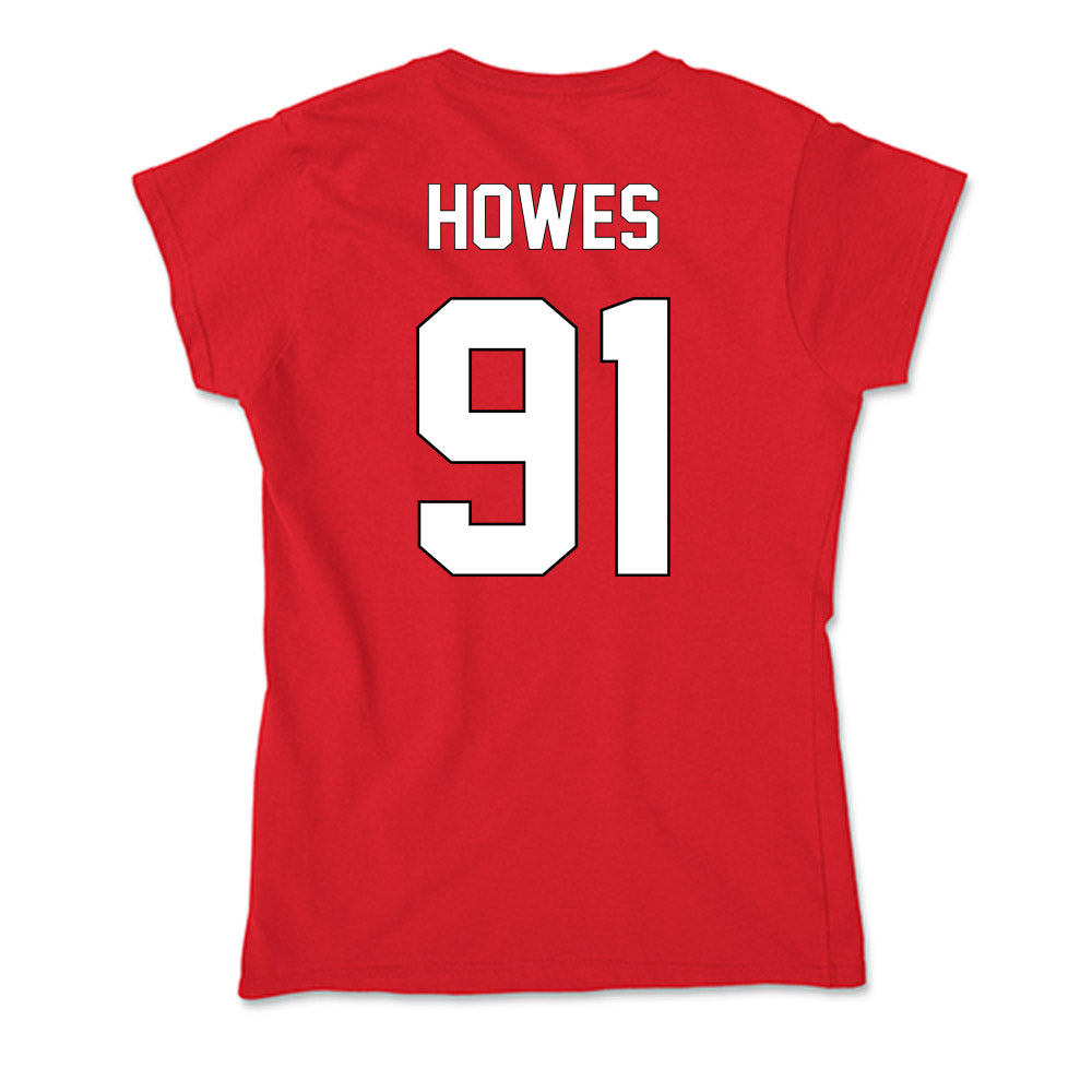 Maryland - NCAA Football : Jack Howes - Soft Style Women’s T-Shirt-1