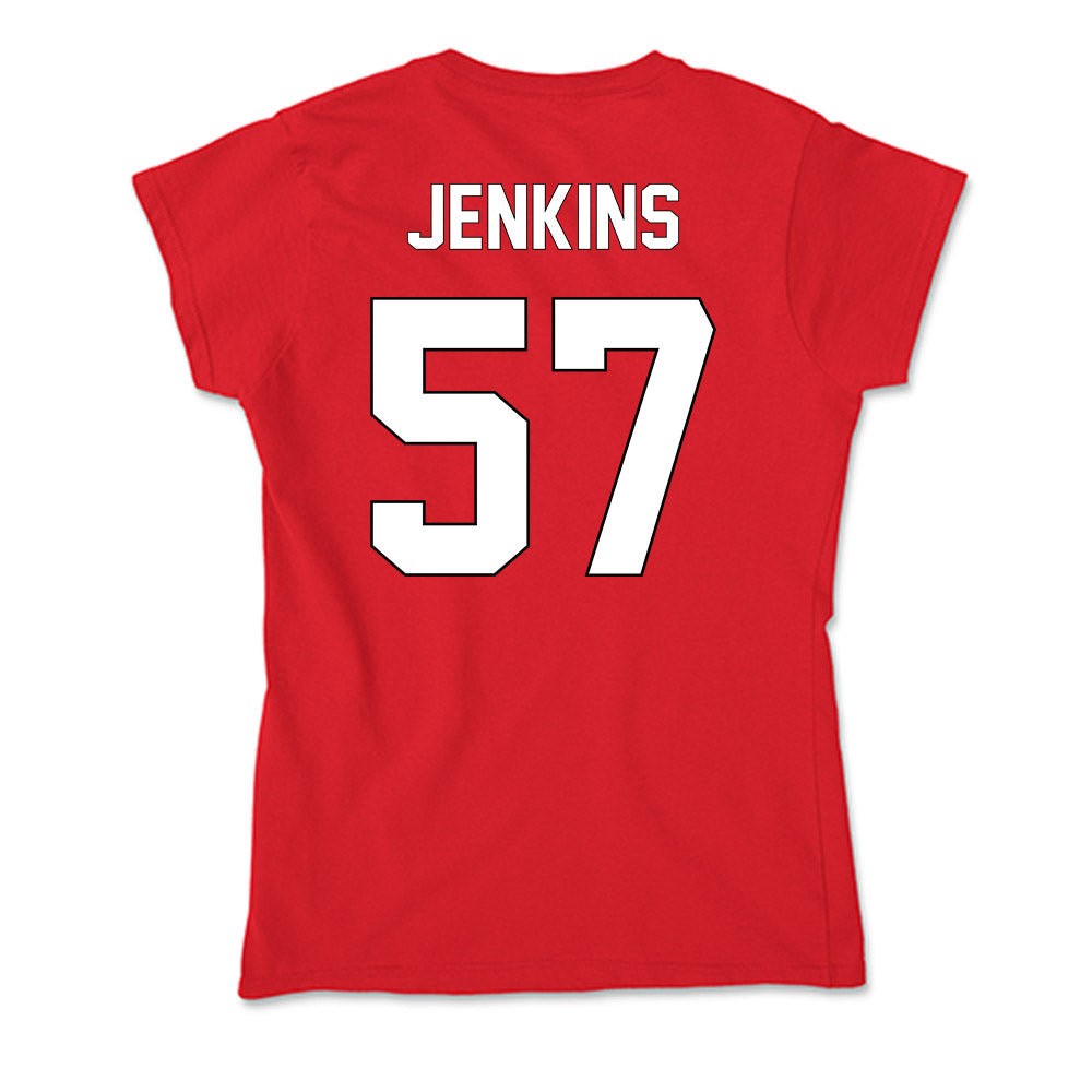 Maryland - NCAA Football : Bryce Jenkins - Soft Style Women’s T-Shirt-1