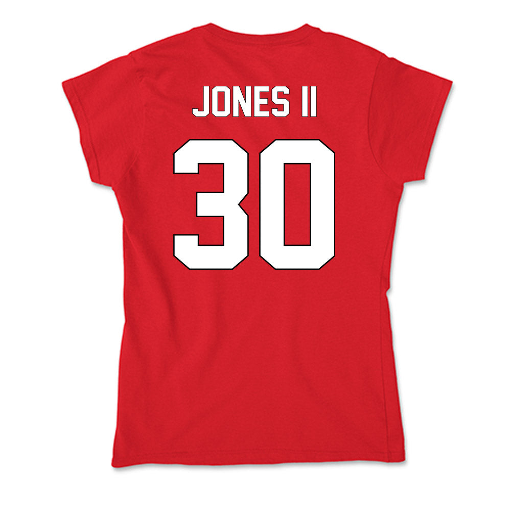 Maryland - NCAA Baseball : Paul Jones II - Soft Style Women’s T-Shirt-1