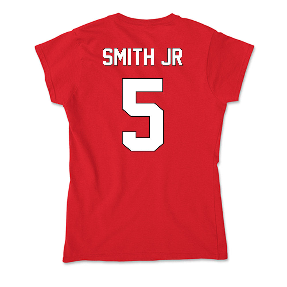 Maryland - NCAA Football : Octavian Smith Jr - Soft Style Women’s T-Shirt-1