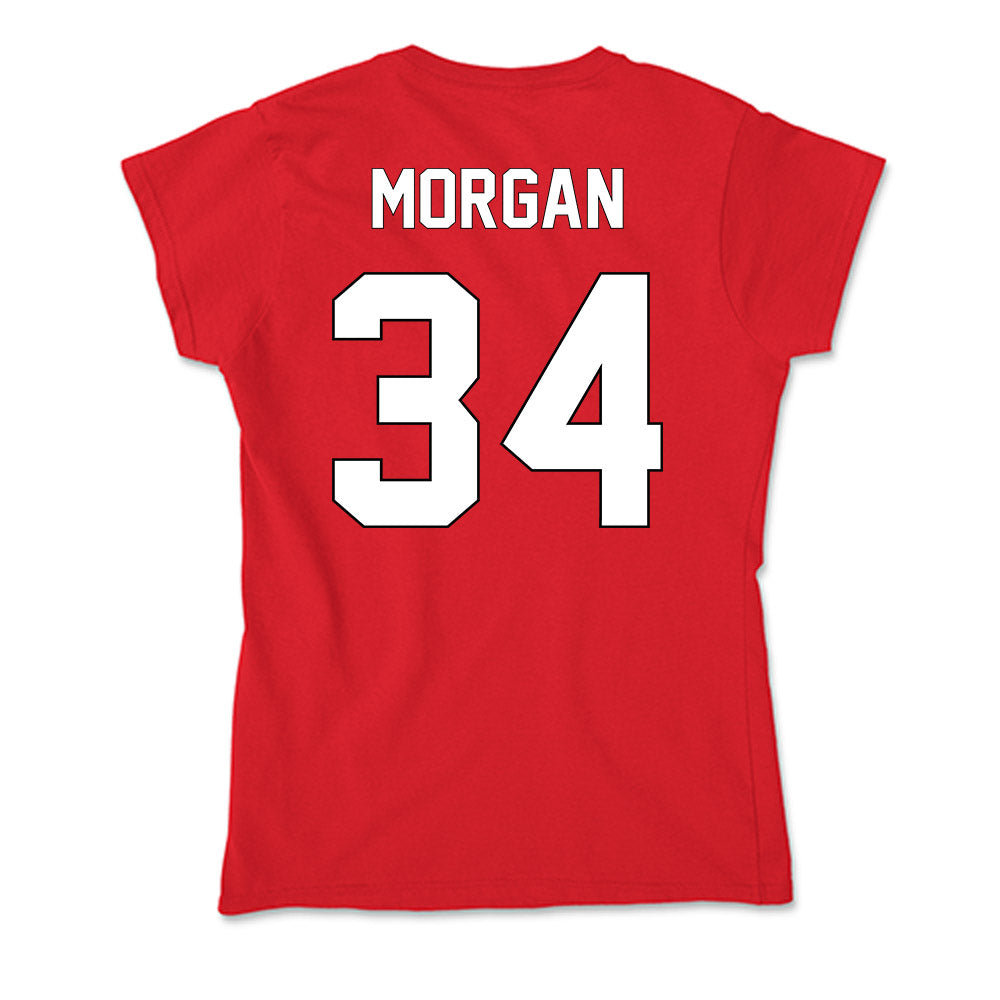 Maryland - NCAA Baseball : Jake Morgan - Soft Style Women’s T-Shirt-1