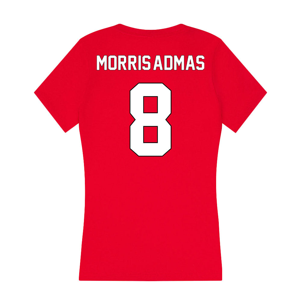 Maryland - NCAA Women's Field Hockey : Ericka Morris-Admas - Women's V-Neck T-Shirt-1