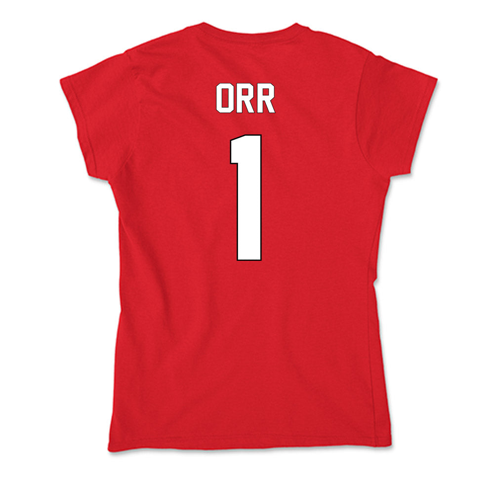 Maryland - NCAA Baseball : Jacob Orr - Soft Style Women’s T-Shirt-1