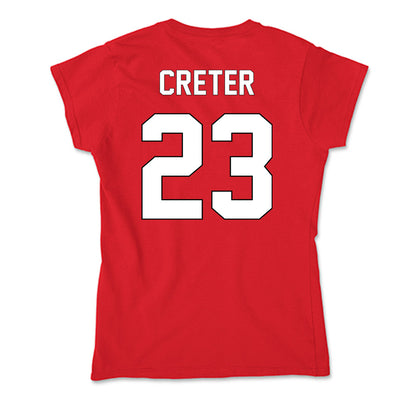 Maryland - NCAA Men's Lacrosse : Sean Creter - Soft Style Women’s T-Shirt-1