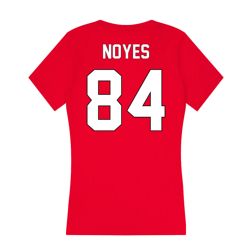 Maryland - NCAA Football : Philip Noyes - Women's V-Neck T-Shirt-1