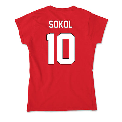 Maryland - NCAA Women's Volleyball : Annika Sokol - Soft Style Women’s T-Shirt-1
