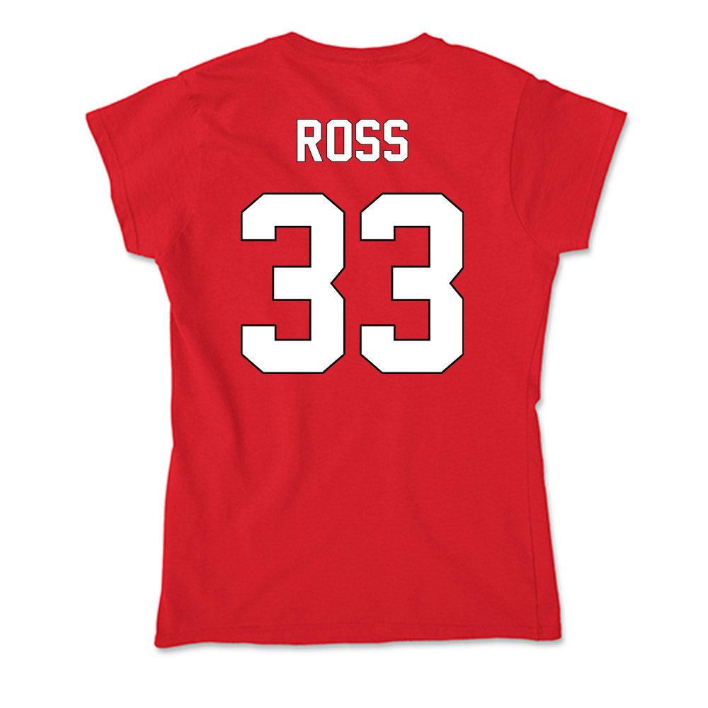 Maryland - NCAA Women's Lacrosse : Caroline Ross - Soft Style Women’s T-Shirt-1