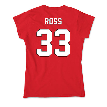 Maryland - NCAA Women's Lacrosse : Caroline Ross - Soft Style Women’s T-Shirt-1