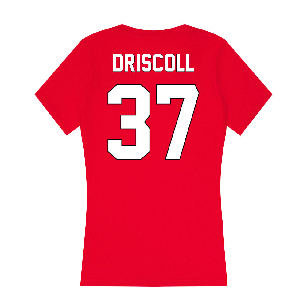 Maryland - NCAA Baseball : Aidan Driscoll - Women's V-Neck T-Shirt-1