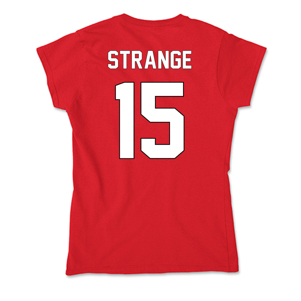 Maryland - NCAA Women's Soccer : Juliet Strange - Soft Style Women’s T-Shirt-1