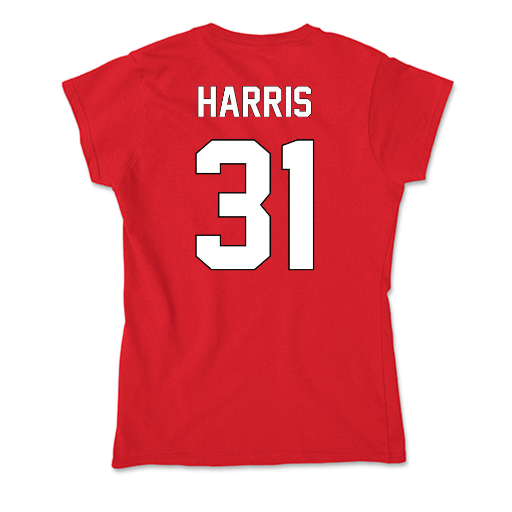 Maryland - NCAA Football : Michael Harris - Soft Style Women’s T-Shirt-1