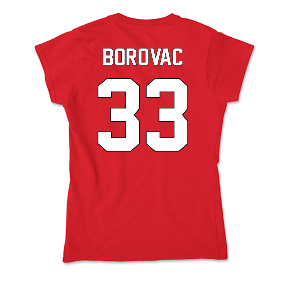 Maryland - NCAA Softball : Taylor Borovac - Soft Style Women’s T-Shirt-1