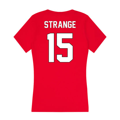 Maryland - NCAA Women's Soccer : Juliet Strange - Women's V-Neck T-Shirt-1