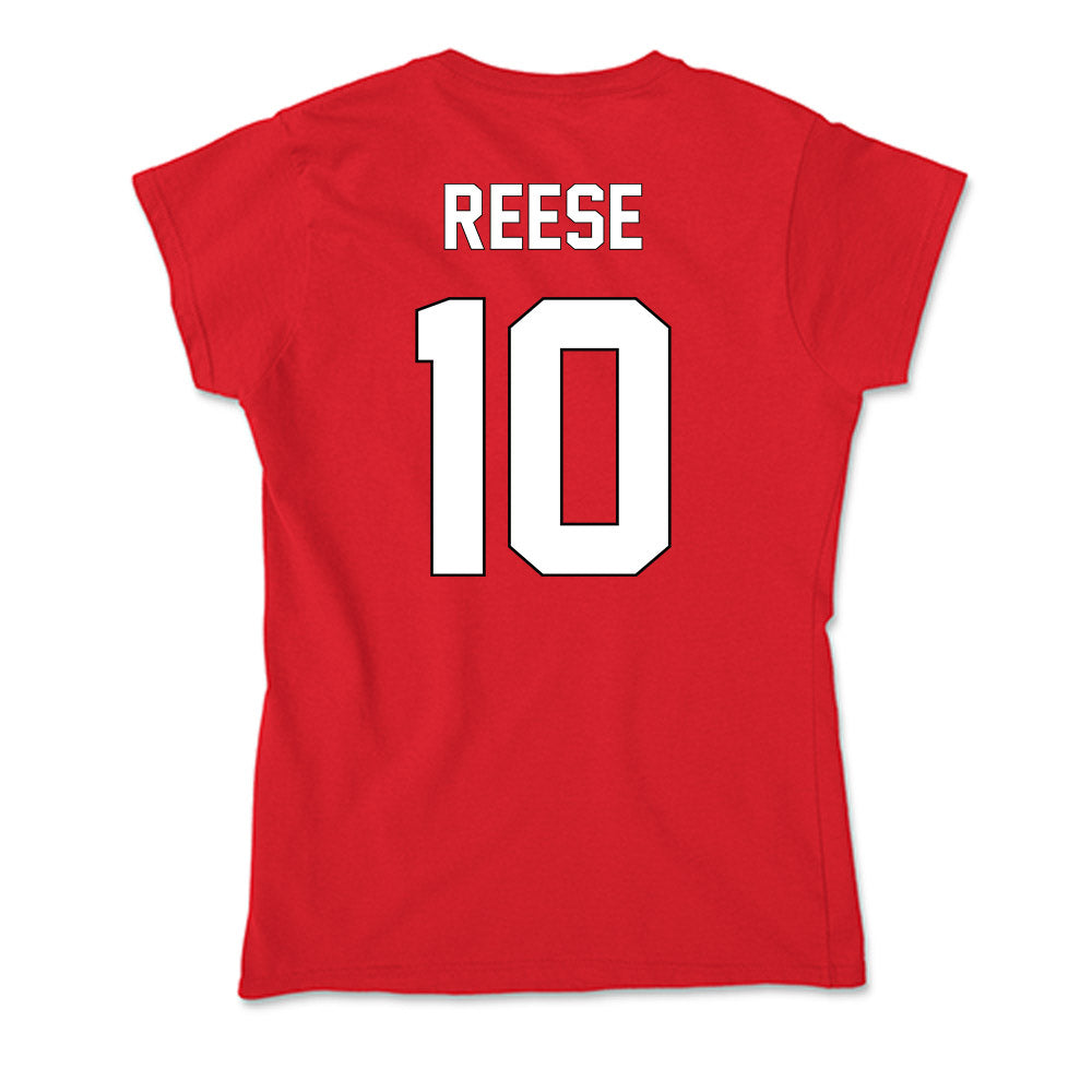 Maryland - NCAA Men's Basketball : Julian Reese - Soft Style Women’s T-Shirt-1