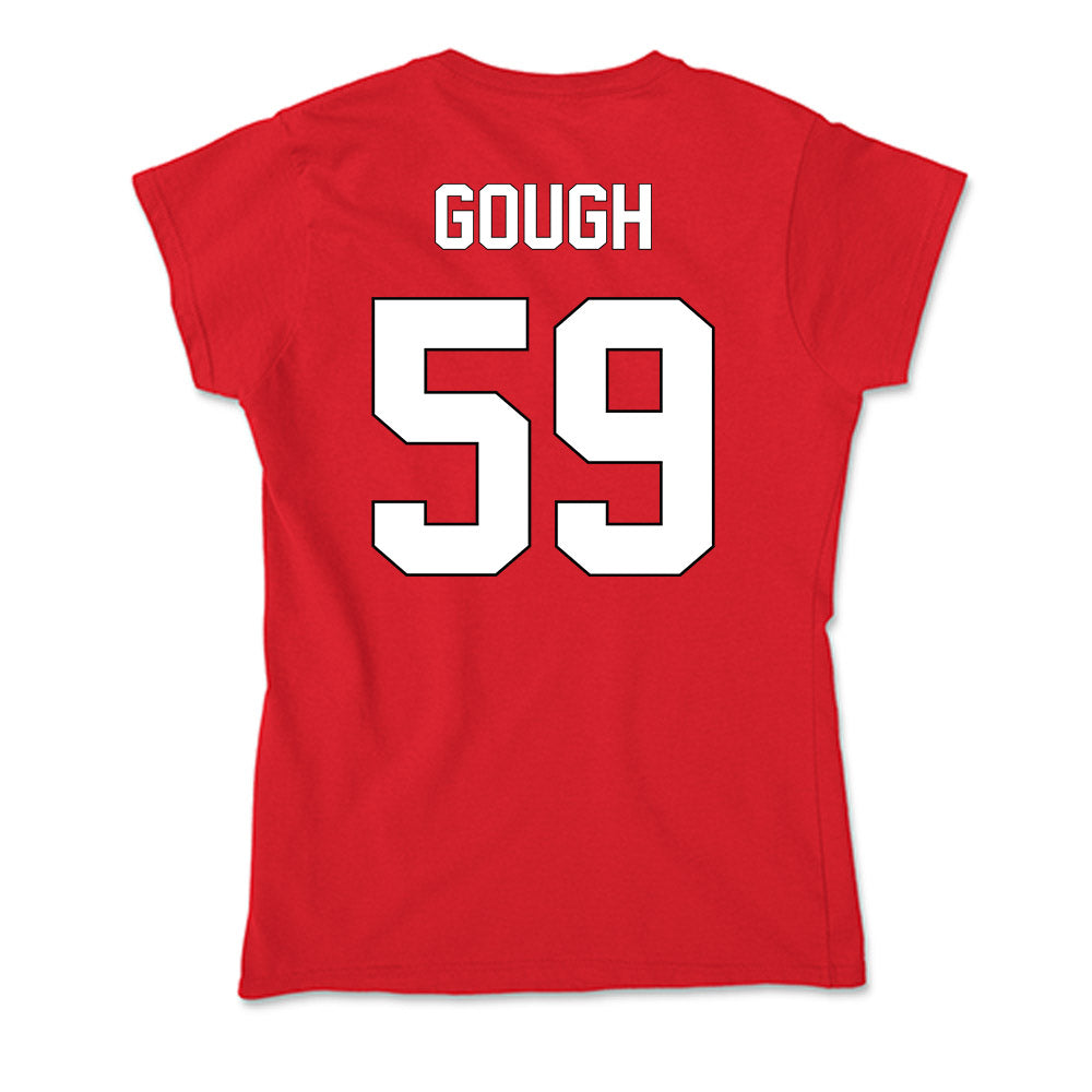 Maryland - NCAA Football : Ethan Gough - Soft Style Women’s T-Shirt-1