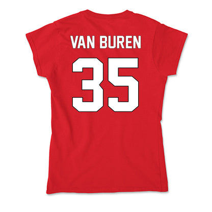 Maryland - NCAA Baseball : Ryan Van Buren - Soft Style Women’s T-Shirt-1