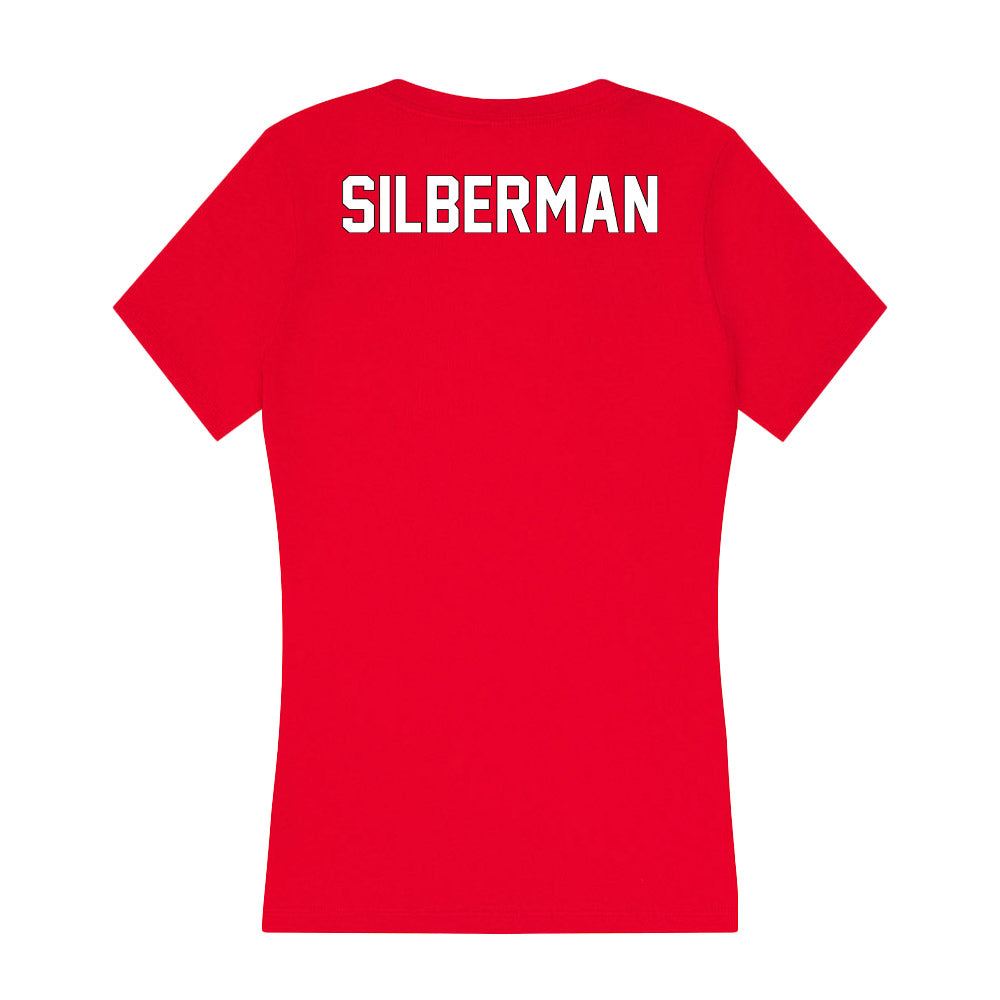 Maryland - NCAA Women's Gymnastics : Emma Silberman - Women's V-Neck T-Shirt-1