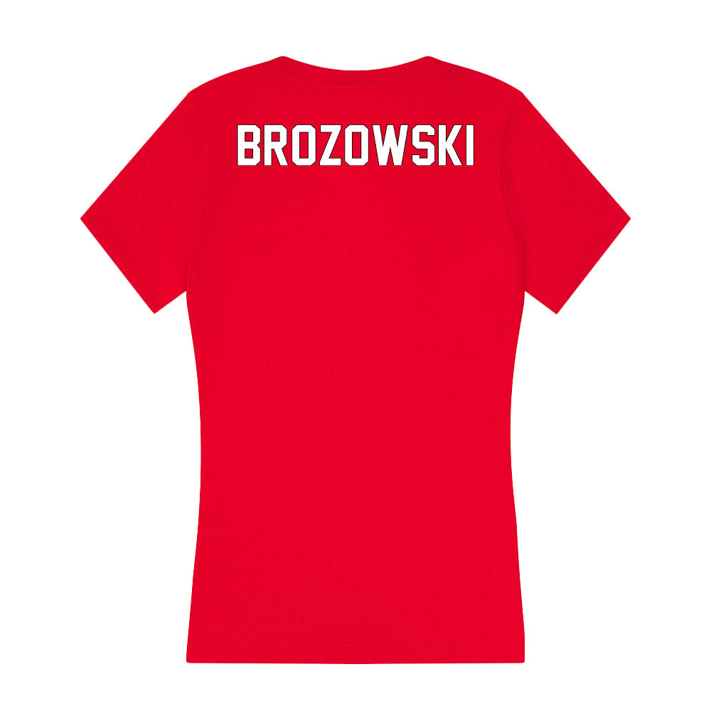 Maryland - NCAA Women's Gymnastics : Tasha Brozowski - Women's V-Neck T-Shirt-1