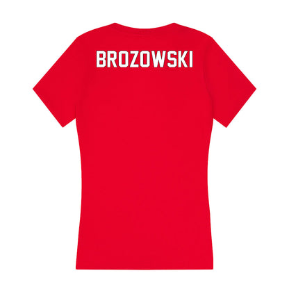 Maryland - NCAA Women's Gymnastics : Tasha Brozowski - Women's V-Neck T-Shirt-1