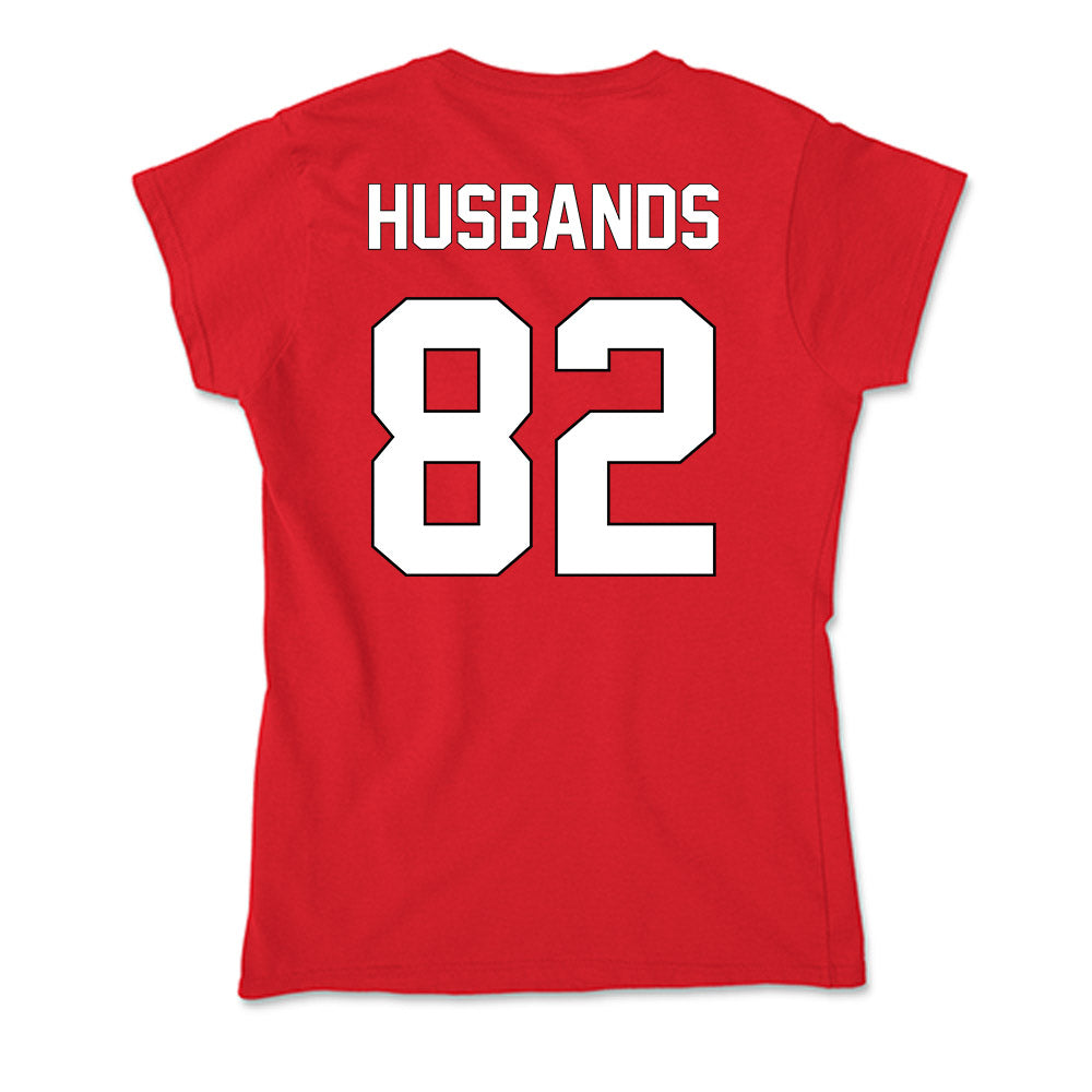 Maryland - NCAA Football : Leron Husbands - Soft Style Women’s T-Shirt-1