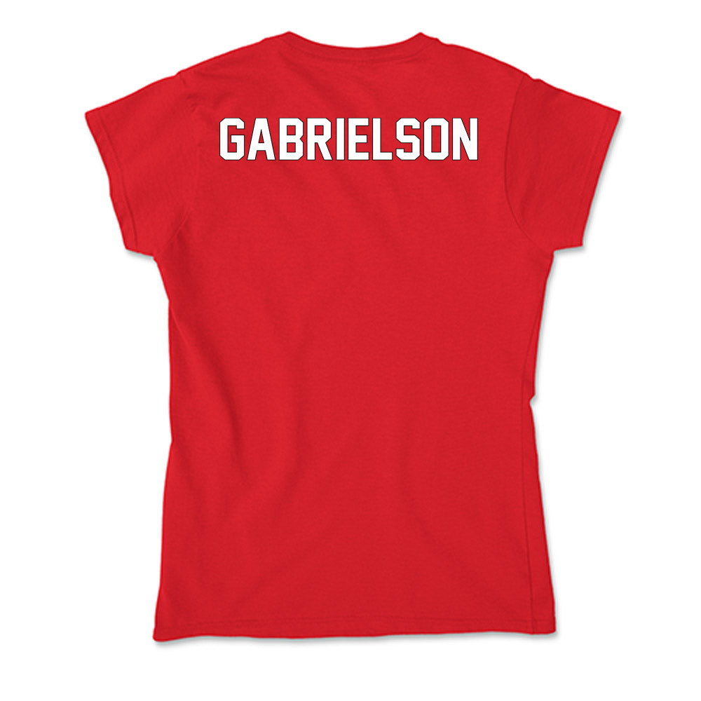 Maryland - NCAA Wrestling : Clayton Gabrielson - Soft Style Women’s T-Shirt-1