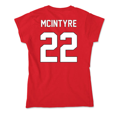 Maryland - NCAA Women's Soccer : Lisa McIntyre - Soft Style Women’s T-Shirt-1