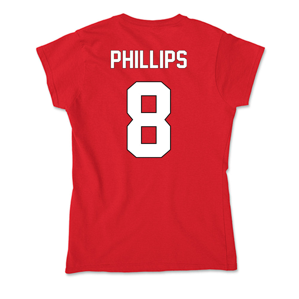 Maryland - NCAA Football : Jordan Phillips - Soft Style Women’s T-Shirt-1