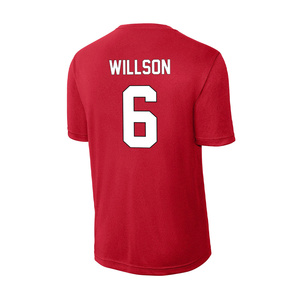 Maryland - NCAA Baseball : Liam Willson - Activewear T-Shirt-1