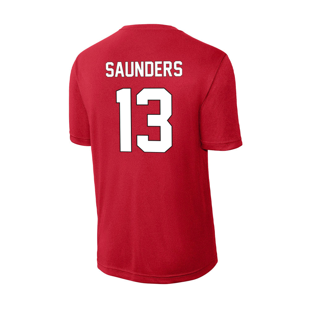 Maryland - NCAA Men's Basketball : Elijah Saunders - Activewear T-Shirt-1