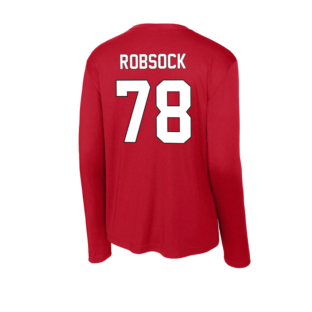 Maryland - NCAA Football : Anthony Robsock - Activewear Long Sleeve T-Shirt