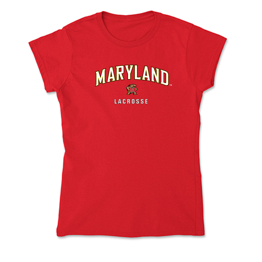 Maryland - NCAA Men's Lacrosse : Peter Laake - Soft Style Women’s T-Shirt-0