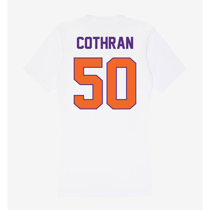 Clemson - NCAA Football : Fletcher Cothran - Women's V-Neck T-Shirt-1