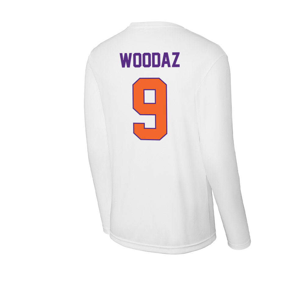 Clemson - NCAA Football : Drew Woodaz - Activewear Long Sleeve T-Shirt-1