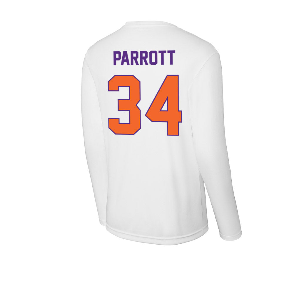 Clemson - NCAA Women's Soccer : Maddie Parrott - Activewear Long Sleeve T-Shirt-1