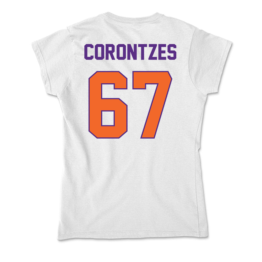 Clemson - NCAA Football : Seth Corontzes - Soft Style Women’s T-Shirt-1