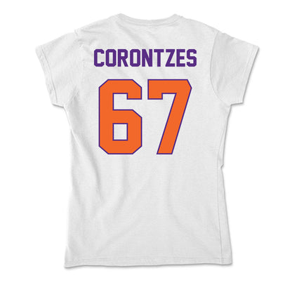 Clemson - NCAA Football : Seth Corontzes - Soft Style Women’s T-Shirt-1
