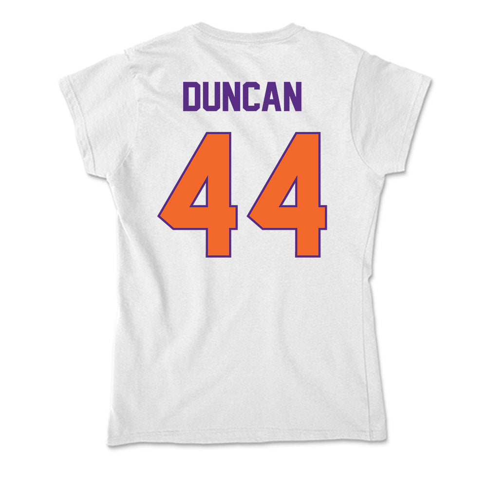 Clemson - NCAA Softball : Olivia Duncan - Soft Style Women’s T-Shirt-1