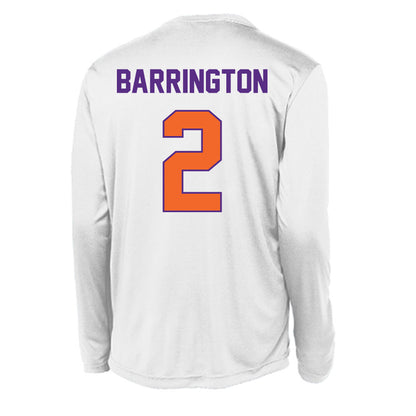 Clemson - NCAA Women's Basketball : Kinsley Barrington - Activewear Long Sleeve T-Shirt