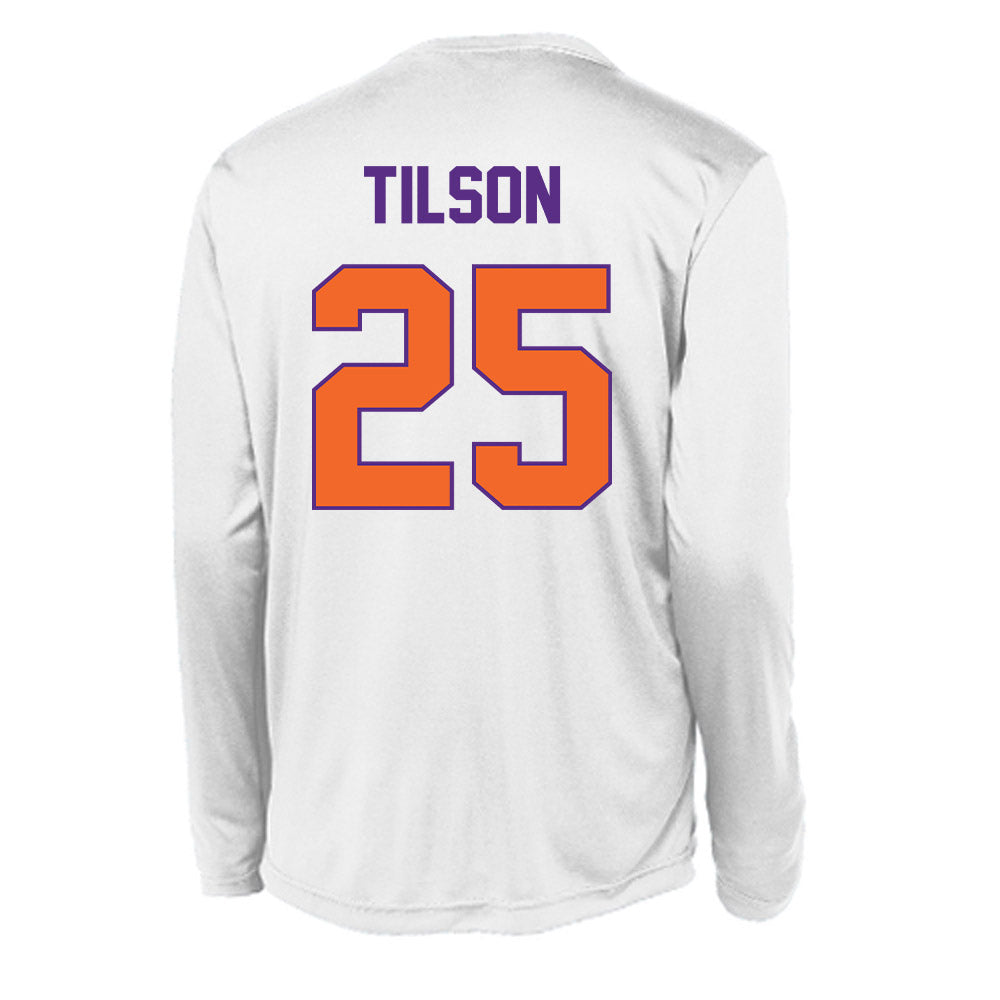 Clemson - NCAA Women's Lacrosse : Emma Tilson - Activewear Long Sleeve T-Shirt