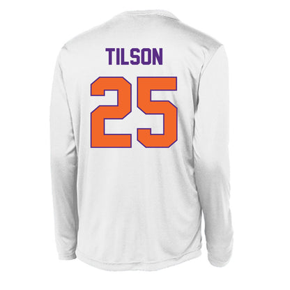 Clemson - NCAA Women's Lacrosse : Emma Tilson - Activewear Long Sleeve T-Shirt