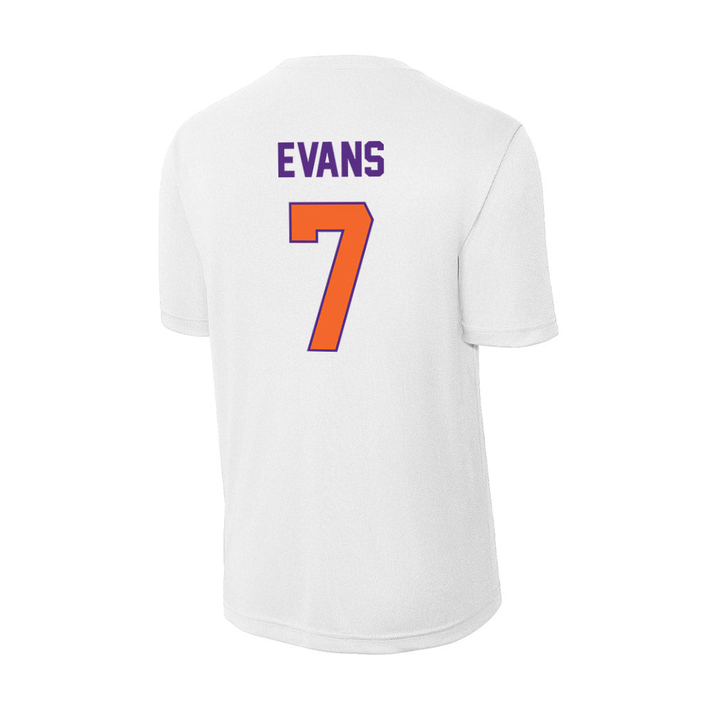 Clemson - NCAA Women's Basketball : Summah Evans - Activewear T-Shirt-1