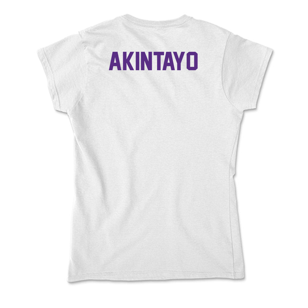 Clemson - NCAA Women's Track & Field : Christianne Akintayo - Soft Style Women’s T-Shirt-1